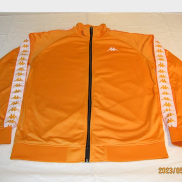 KAPPA Anniston Jacket XXL 'Orange/White' (BRAND NEW, RARE!) 'Unisex' - Picture 14 of 16